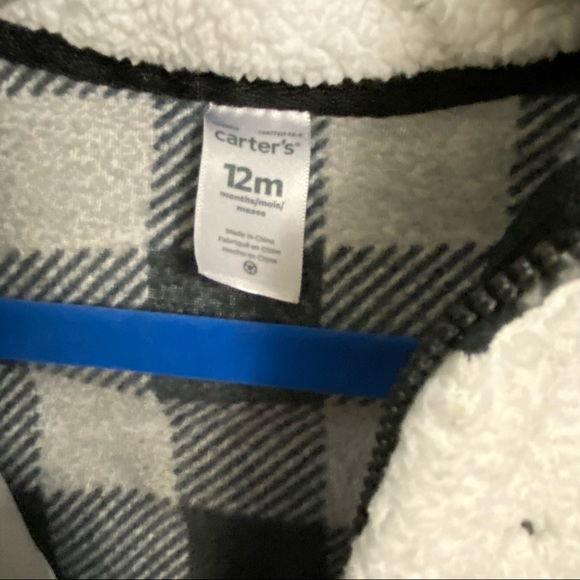 Lot of 4 pieces infant one-pieces size 12 months - Picture 4 of 13